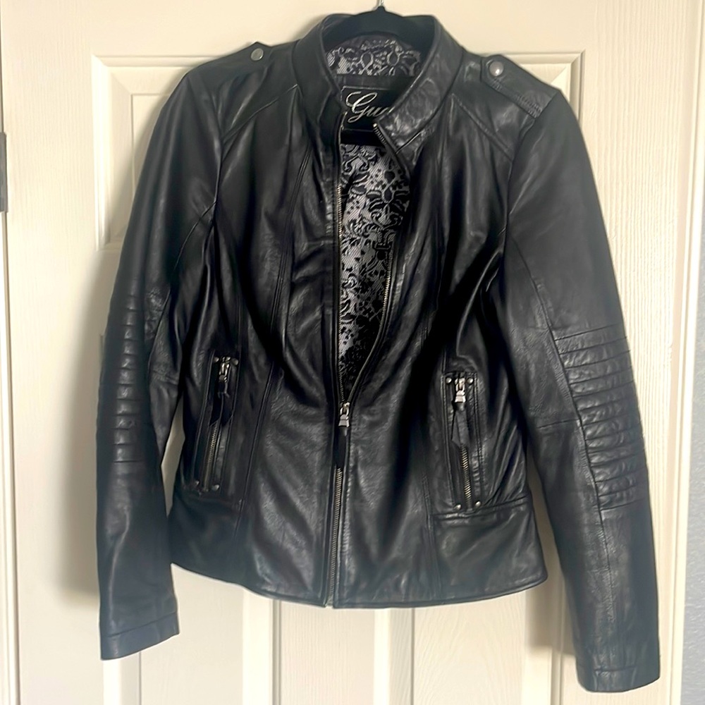 Women’s Guess Leather jacket